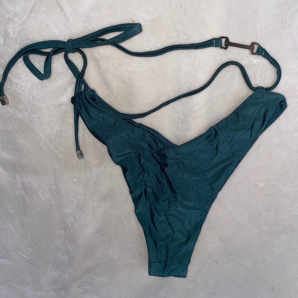 ASOS River Island Lattice Green Bikini Set - Picture 10 of 13